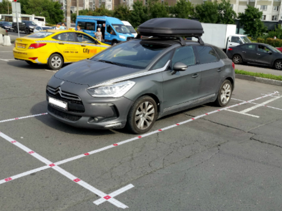 установка кругового обзора на Citroen DS5
